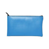 Leatherette Zippered Wallet, Leather-Like Vinyl, 11W x 6H, Marine Blue -Mmf2340416W38 EasyOptionXY LLC