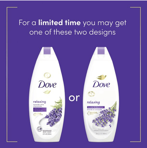 Dove Relaxing Body Wash Lavender Oil and Chamomile Cleanser That Nourishes Your Skin Calms & Comforts Skin 22 oz EasyOptionXY LLC