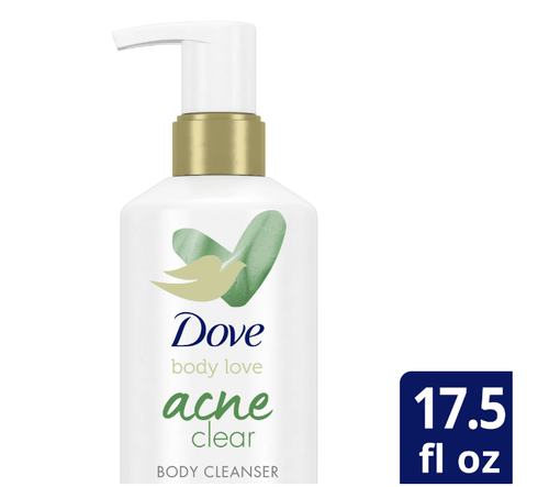 Dove Body Love Body Cleanser Acne Clear 17.5 fl oz EasyOptionXY LLC