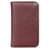 Julia Buxton Women's Hudson Pik-Me-Up Snap Card Case Leather, Red EasyOptionXY LLC