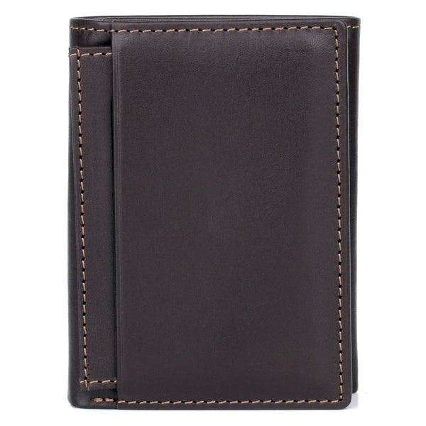 Dopp Men's Regatta ID Three-Fold Leather, Brown EasyOptionXY LLC