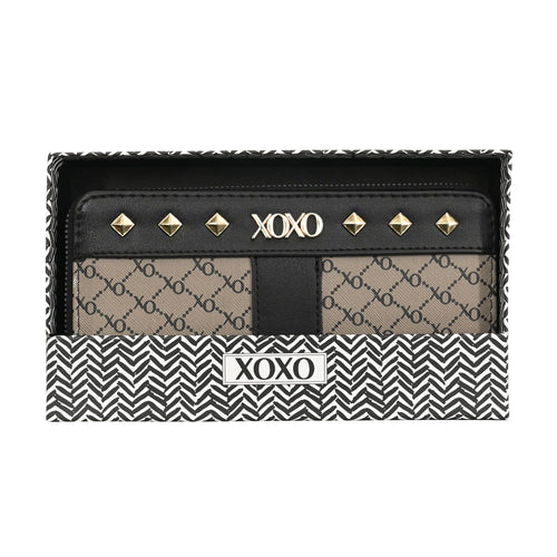 XOXO Women's Zip Around Wristlet Wallet - Card Holders, 2 Cash Pockets and Phone Slot EasyOptionXY LLC