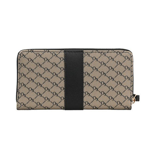 XOXO Women's Zip Around Wristlet Wallet - Card Holders, 2 Cash Pockets and Phone Slot EasyOptionXY LLC