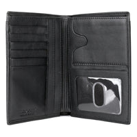 J. Buxton Men's RFID Passport Wallet Leather, Black EasyOptionXY LLC