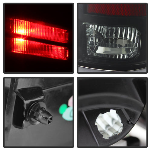 Spyder Dodge Ram 1500 13-14 13-14 LED Tail Lights LED Model only - Blk Smke ALT-YD-DRAM13-LED-BSM OffRoadUSA.com