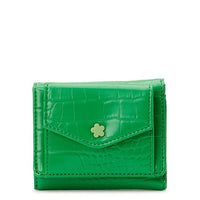 No Boundaries Women's Croc-Effect Faux-Leather Compact Wallet EasyOptionXY LLC