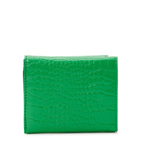 No Boundaries Women's Croc-Effect Faux-Leather Compact Wallet EasyOptionXY LLC