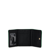 No Boundaries Women's Croc-Effect Faux-Leather Compact Wallet EasyOptionXY LLC