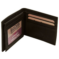 Blackcanyon Outfitters Bco Rfid Bifold Wallet/ Top Flap/ Bk/Br EasyOptionXY LLC