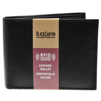 Blackcanyon Outfitters Bco Rfid Bifold Wallet/ Top Flap/ Bk/Br EasyOptionXY LLC