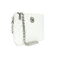 Badgley Mischka Off-White Wallet Size Body Bag EasyOptionXY LLC