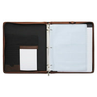 Rolodex Explorer Leather Organizer Business Card Book, 240-Card Cap., 11 x 13 1/2, Brown EasyOptionXY LLC