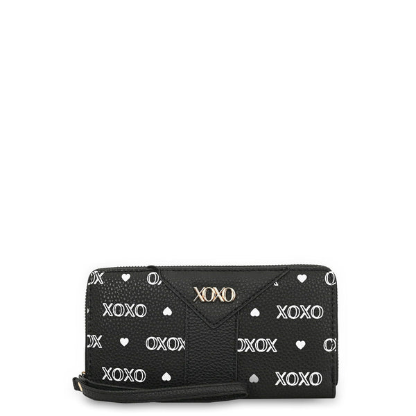XOXO Women's Zip Around Wristlet Wallet - Large Capacity Travel Clutch with Card Holders, 2 Cash Pockets and Phone Slot EasyOptionXY LLC