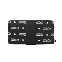 XOXO Women's Zip Around Wristlet Wallet - Large Capacity Travel Clutch with Card Holders, 2 Cash Pockets and Phone Slot EasyOptionXY LLC