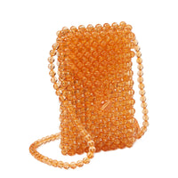 No Boundaries Women's Joyful Expression Beaded Pouch Orange EasyOptionXY LLC