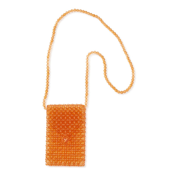 No Boundaries Women's Joyful Expression Beaded Pouch Orange EasyOptionXY LLC