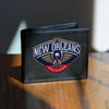 NBA - Men's New Orleans Hornets Embroidered Billfold Wallet EasyOptionXY LLC