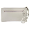 Ladies Cream Lord's Prayer Wristlet with Stainless Steel Cross Charm & Leather Tassel EasyOptionXY LLC