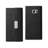 Samsung Galaxy Note 5 Genuine Leather Rfid Wallet Case And Metal Buckle Belt In Black EasyOptionXY LLC