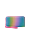 No Boundaries Women's Iridescent Rainbow Vinyl Wristlet EasyOptionXY LLC