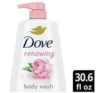 Dove Renewing Liquid Body Wash with Pump Peony and Rose Oil, 30.6 oz EasyOptionXY LLC