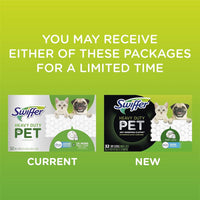 Swiffer Sweeper Pet Heavy Duty Dry Cloth Refills, Febreze Freshness, 32 Ct White Pads EasyOptionXY LLC