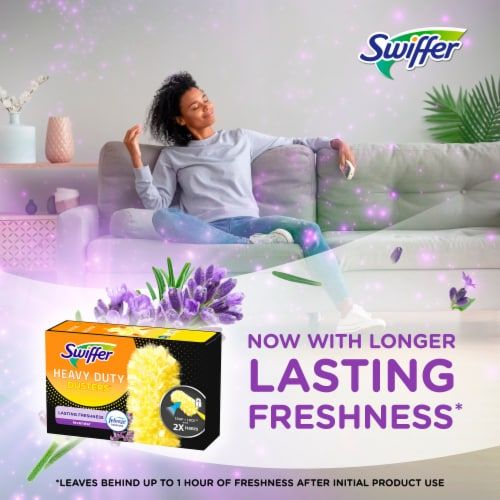 Swiffer Dusters Multi-Surface Heavy Duty, Lavender Refills, 6 Ct EasyOptionXY LLC