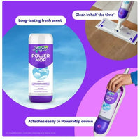 Swiffer Power Mop Liquid Floor Cleaners Solution with Fresh Scent, 25.3 fl oz. EasyOptionXY LLC