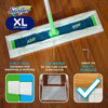 Swiffer Sweeper XL Wet + Dry Kit, 1 Sweeper, 8 Dry Sweeping Cloths, 2 Wet Mop Cloths EasyOptionXY LLC