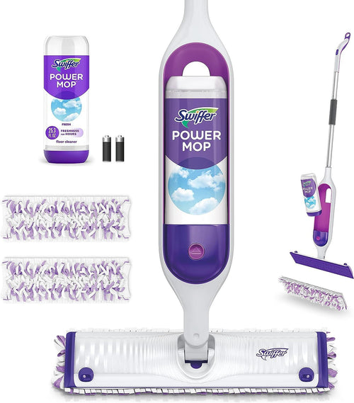Swiffer Power Mop Multi-Surface Kit for Floor Cleaning, Fresh Scent EasyOptionXY LLC