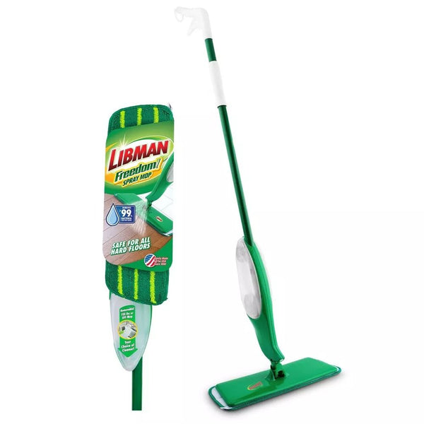 Libman Freedom Spray Mop Microfiber 24oz Molded Fluid Reservoir Powerful Pre-Compression Spray Pump EasyOptionXY LLC