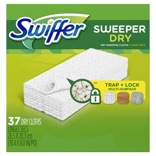 Swiffer Sweeper Dry Sweeping Pad Multi Surface Refills for Dusters Floor Mop, Unscented, 48 Count EasyOptionXY LLC