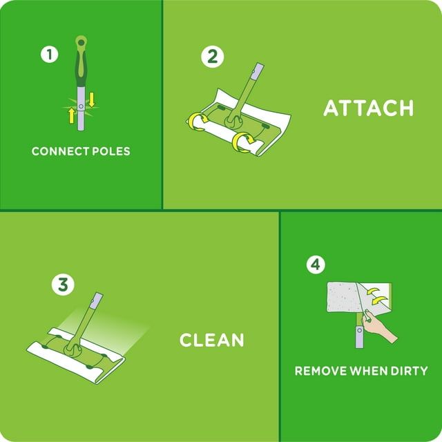 Procter & Gamble 31821 Swiffer Disposable Refill Cloths EasyOptionXY LLC