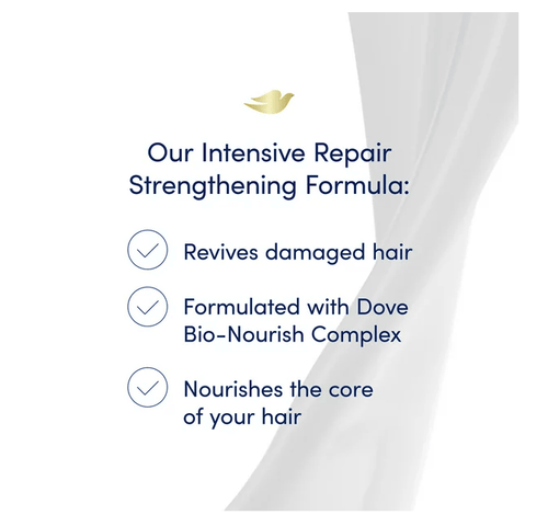 Dove Repairing Shampoo; Nutritive Solutions Intensive Repair with Keratin for All Hair Types; 31 fl oz EasyOptionXY LLC