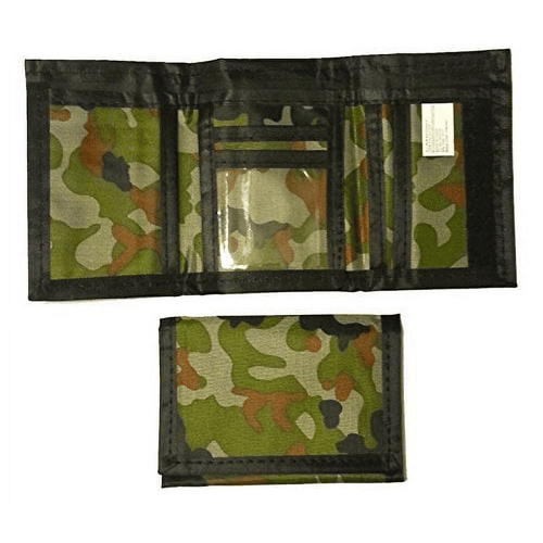 Army Camouflage Wallet Nylon Velcro Trifold Kids Wallets for Boys Camo Hunting (1) EasyOptionXY LLC