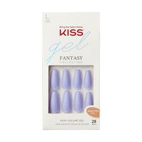 KISS Gel Fantasy Sculpted Fake Nails, 'Night After', 28 Count EasyOptionXY LLC