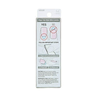 KISS imPRESS Color Long-Lasting Medium Coffin Press-On Nails, Solid White, 30 Pieces EasyOptionXY LLC