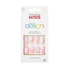 KISS Salon Design Press-On Nails, 'All 4 Me', Purple, Medium Almond, 31 Pieces EasyOptionXY LLC
