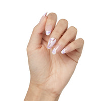 KISS Salon Design Press-On Nails, 'All 4 Me', Purple, Medium Almond, 31 Pieces EasyOptionXY LLC