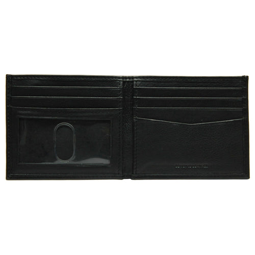 Men's George Black Billfold Wallet EasyOptionXY LLC