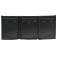 Men's George Trifold Black Wallet EasyOptionXY LLC