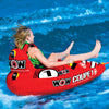 WOW Sports 1 Person Coupe Cockpit Towable Water Tube and Lounge Chair (15-1020) Jupiter Gear