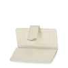 Time and Tru Women's Alexandra Slim Wallet Vinyl Solid Cream EasyOptionXY LLC