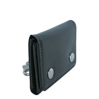 No Boundaries Men's Two Snap Chain Wallet Black EasyOptionXY LLC