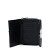 No Boundaries Women's Turn Lock Wallet, Black EasyOptionXY LLC