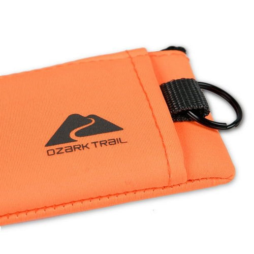 Ozark Trail Floating Foam Adult Wallet and Keychain, Solid Orange EasyOptionXY LLC
