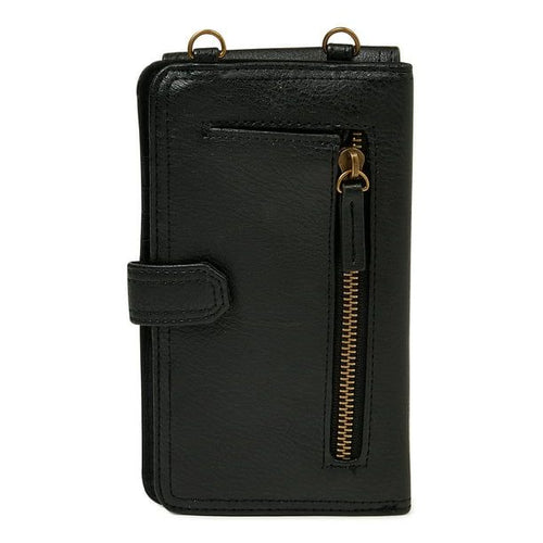 Time and Tru Women's Natalie Phone Case Cellie Wallet on a String Black EasyOptionXY LLC