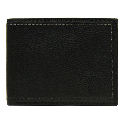 George Men's Jumbo Bifold ID Leather Wallet EasyOptionXY LLC