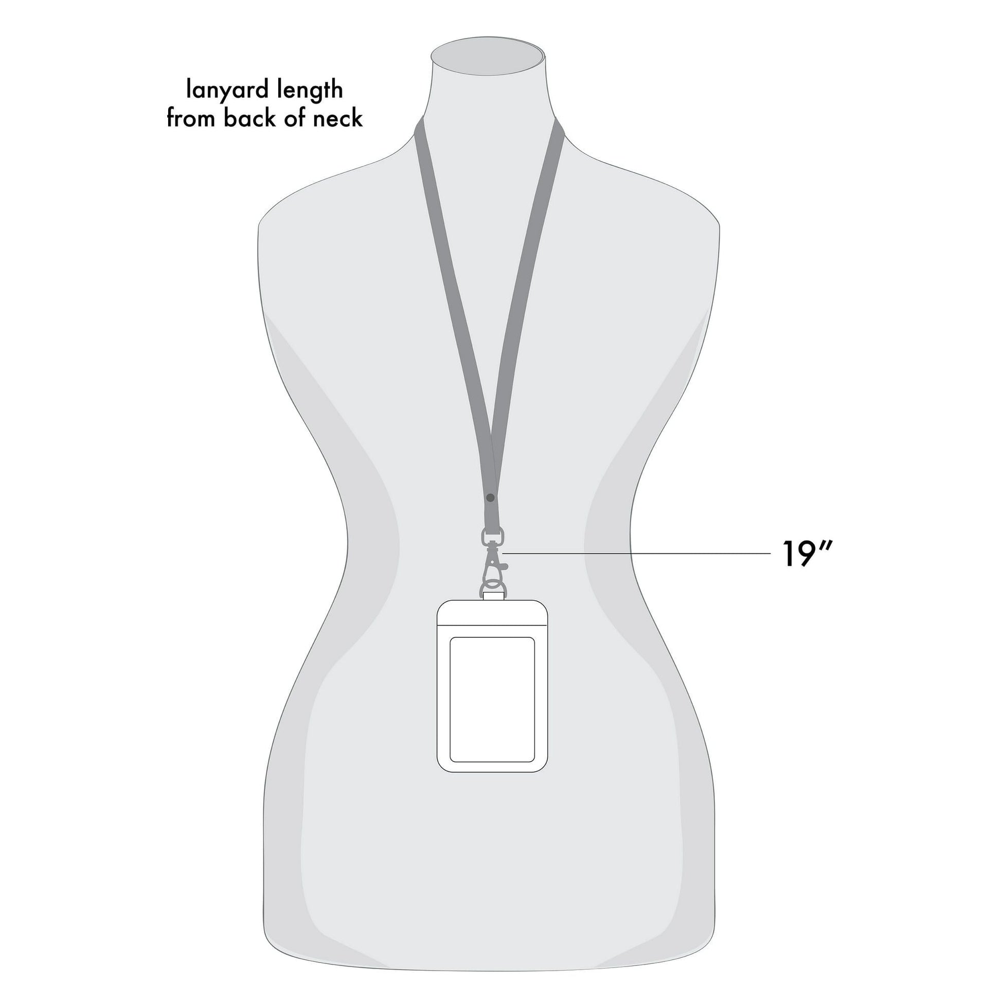 ESSENTIALS Brand Women's Adult Vegan Leather Gold Lanyard with Gold Zipper Wallet EasyOptionXY LLC