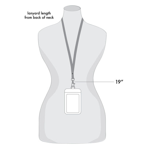 ESSENTIALS Brand Women's Adult Vegan Leather Gold Lanyard with Gold Zipper Wallet EasyOptionXY LLC